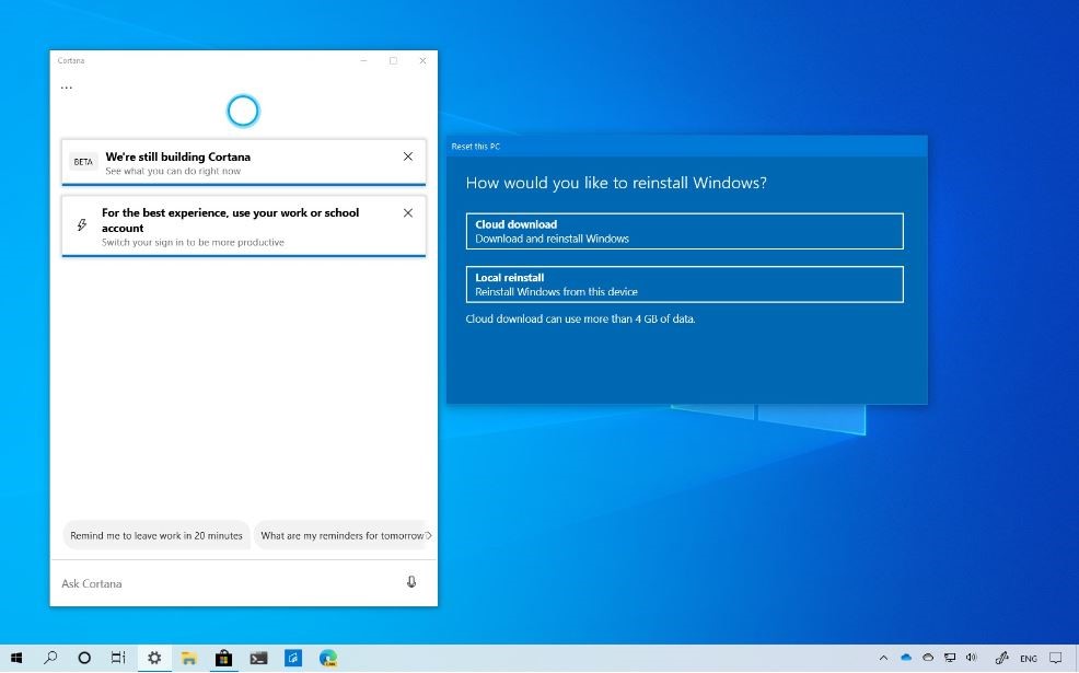 What are the features in Windows 10 latest version?